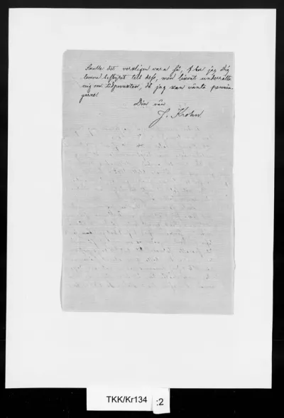 TKK/Kr134, Krohn, Julius, 28.6.[1868?]