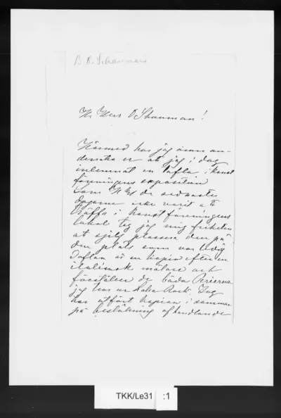 TKK/Le31, Lenngrén, Lilly, 20.10.1880