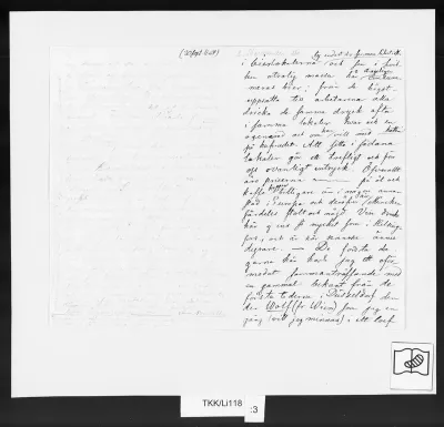 TKK/Li118, Lindholm, Berndt, 30.9.1864