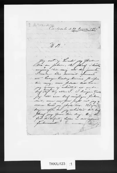 TKK/Li123, Lindholm, Berndt, 29.12.1865