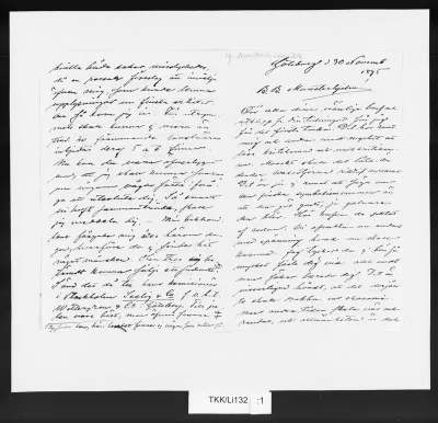 TKK/Li132, Lindholm, Berndt, 30.11.1895