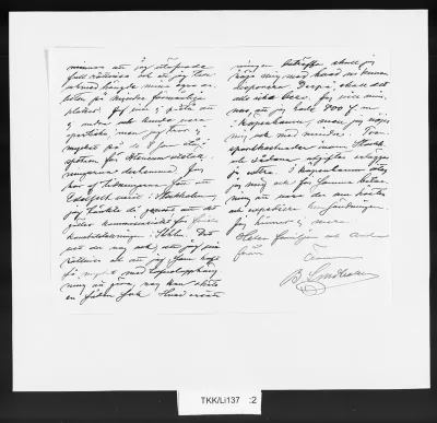 TKK/Li137, Lindholm, Berndt, 24.11.1896