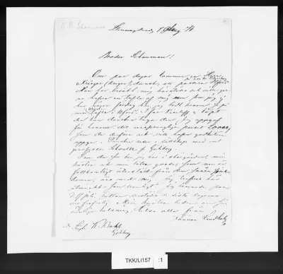 TKK/Li157, Lindholm, Berndt, 7.8.1874