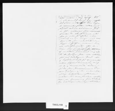 TKK/Li159, Lindholm, Berndt, 6.12.1874