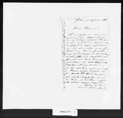 TKK/Li177, Lindholm, Berndt, 30.1.1878