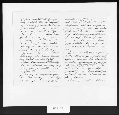 TKK/Li218, Lindholm, Berndt, 9.2.1885