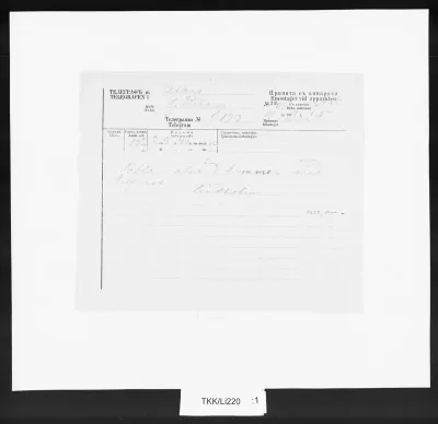TKK/Li220, Lindholm, Berndt, 2.3.1885