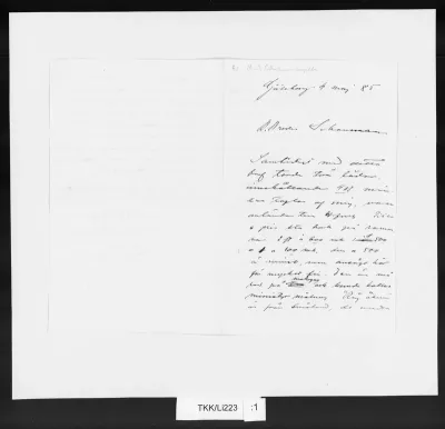 TKK/Li223, Lindholm, Berndt, 4.5.1885