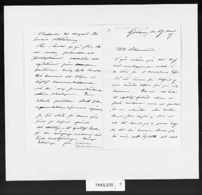 TKK/Li235, Lindholm, Berndt, 29.3.1887