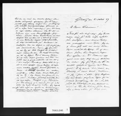 TKK/Li246, Lindholm, Berndt, 21.10.1889