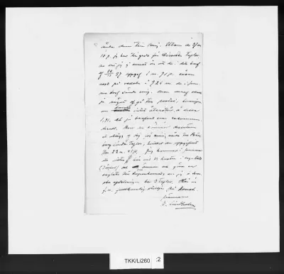 TKK/Li260, Lindholm, Berndt, 28.5.1888