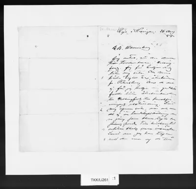 TKK/Li261, Lindholm, Berndt, 26.8.1888