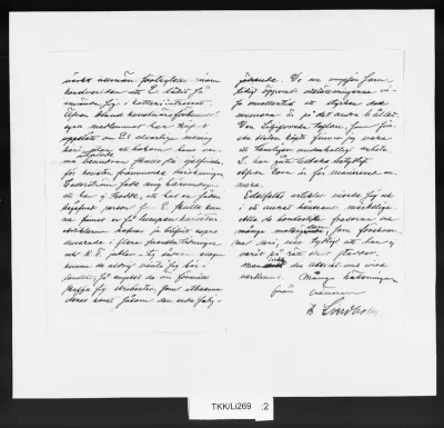 TKK/Li269, Lindholm, Berndt, 2.5.1899