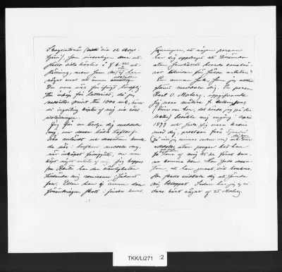 TKK/Li271, Lindholm, Berndt, 13.05.1901