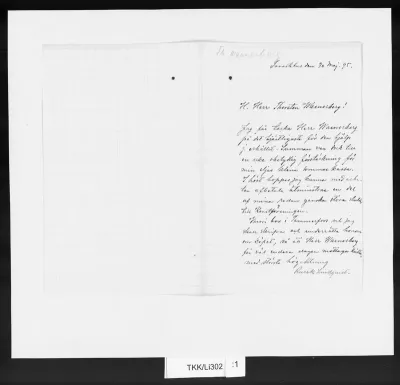 TKK/Li302, Lindqvist, Rurik, 30.5.1895