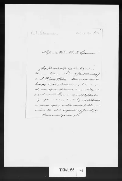 TKK/Li55, Liljelund, Arvid, [22.8.1873]