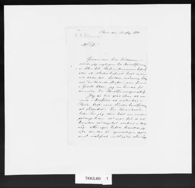 TKK/Li60, Liljelund, Arvid, 13.5.1884