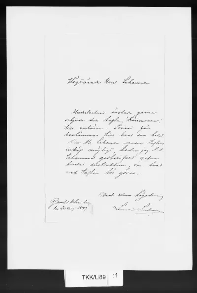 TKK/Li89, Lindeman, Leonard, 20.5.1887