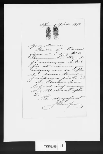 TKK/Li96, Lindfors, Julius af, 19.2.1878