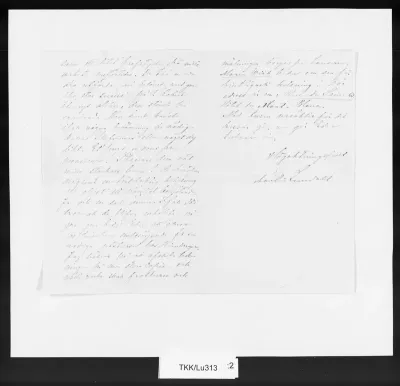 TKK/Lu313, Lundahl, Amelie, 26.4.1879