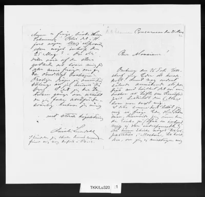 TKK/Lu320, Lundahl, Amelie, 21.3.1882