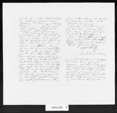 TKK/Lu322, Lundahl, Amelie, 15.5.1882