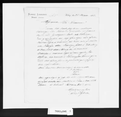 TKK/Ly348, Lydecken, Robert, 26.1.1887