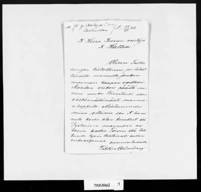 TKK/Ma2, Malmberg, Viktor, 23.07.1902