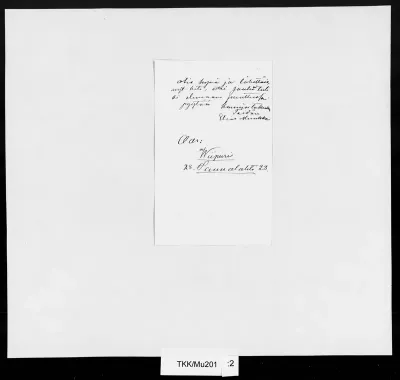 TKK/Mu201, Muukka, Elias, 21.12.1884