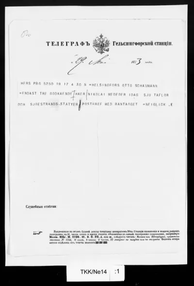 TKK/Ne14, Neiglick, Alexander Johan, 29.5.1873