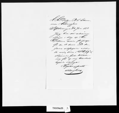 TKK/Ne26, Neiglick, Alexander Johan, 2./14.6.1878