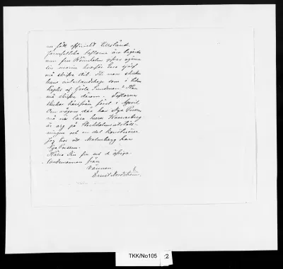 TKK/No105, Nordström, Ernst, 18.3.1897