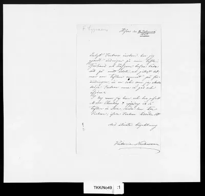 TKK/No49, Nordenswan, Victorine, 5.2.1869