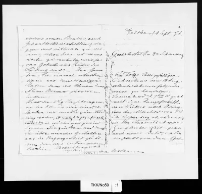 TKK/No59, Nordmann, Matilda von, 4.9.1876