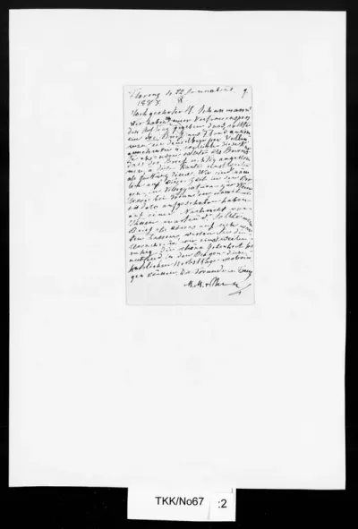 TKK/No67, von Nordmann, Matilda & Maria, 22.9.1883