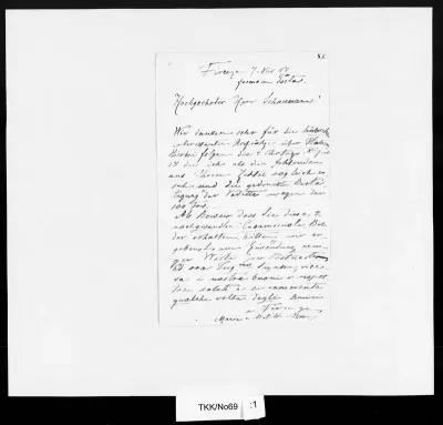 TKK/No69, von Nordmann, Matilda & Maria, 7.11.1883