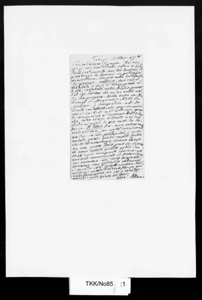 TKK/No85, von Nordmann, Matilda & Maria, 13.10.1887