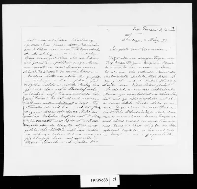 TKK/No88, Nordmann, Matilda von, 4.3.1889