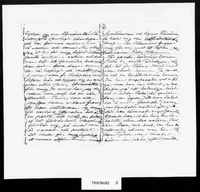 TKK/No92, Nordmann, Matilda von, 16.1.1892