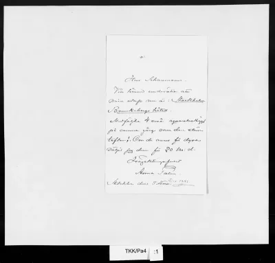 TKK/Pa4, Palm, Anna, 3.12.[1886]