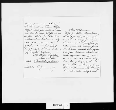 TKK/Pa8, Palm, Anna, 6.1.1887