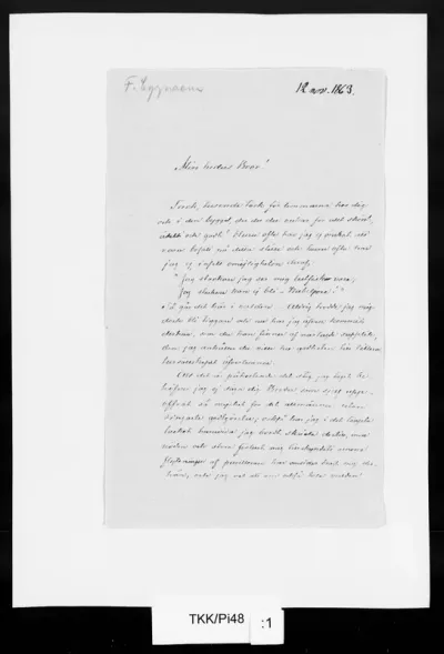TKK/Pi48, Pinello, Nils Henrik, 12.11.1863