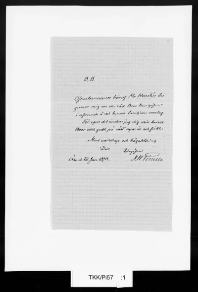 TKK/Pi57, Pinello, Nils Henrik, 20.1.1873
