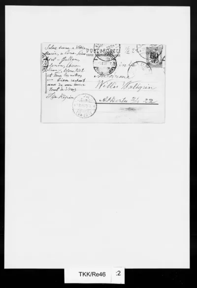 TKK/Re46, Repin, Ilja, 31.01.1922