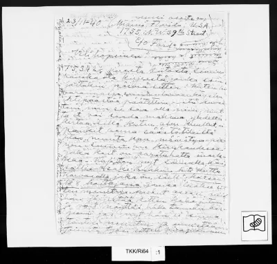 TKK/Ri64, Rissanen, Juho, 23.11.1940