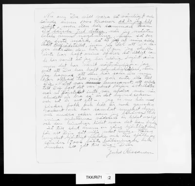 TKK/Ri71, Rissanen, Juho, 14.08.1924