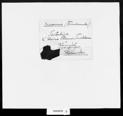 TKK/Ri79, Rissanen, Juho, 30.06.1929