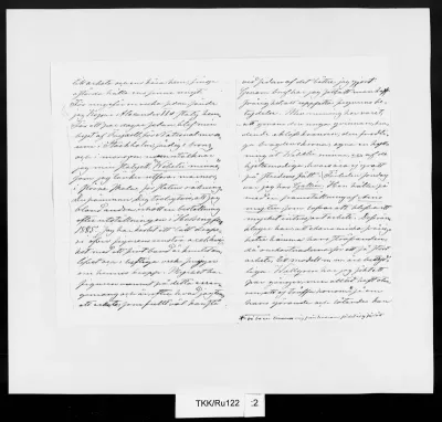 TKK/Ru122, Runeberg, Walter, 30.1.1889
