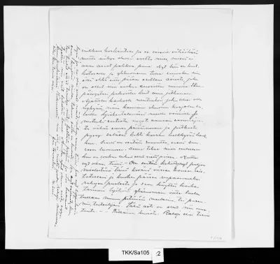 TKK/Sa105, Salo, Wilho, 25.8.1898