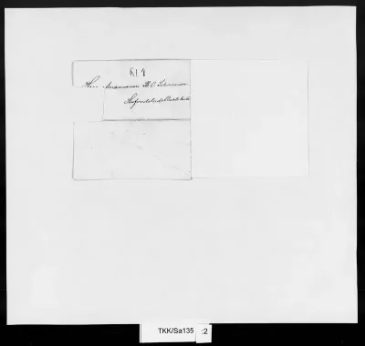 TKK/Sa135, Sanmark, C. G., 5.8.1875